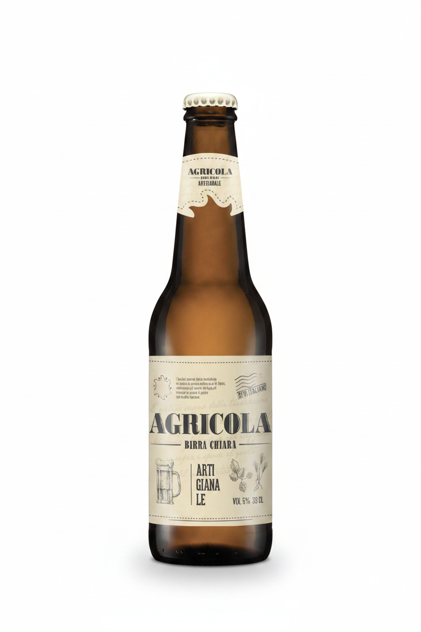 Agricola Birra Artigianale Chiara 5° – 33cl