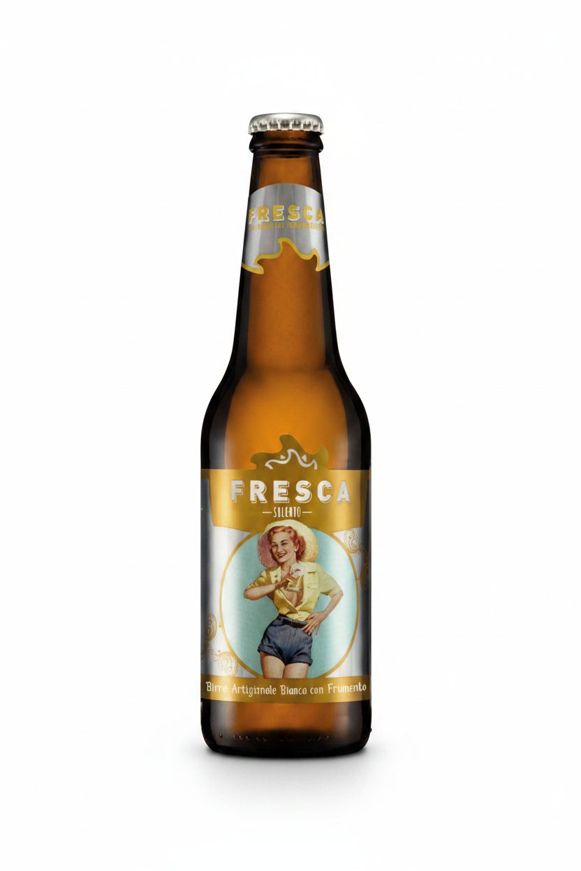 Bière artisanale blanche fraîche 4° – 33cl