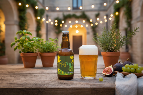 Fripa Birra Artigianale Analcolica - Masseria Salentina al Tramonto