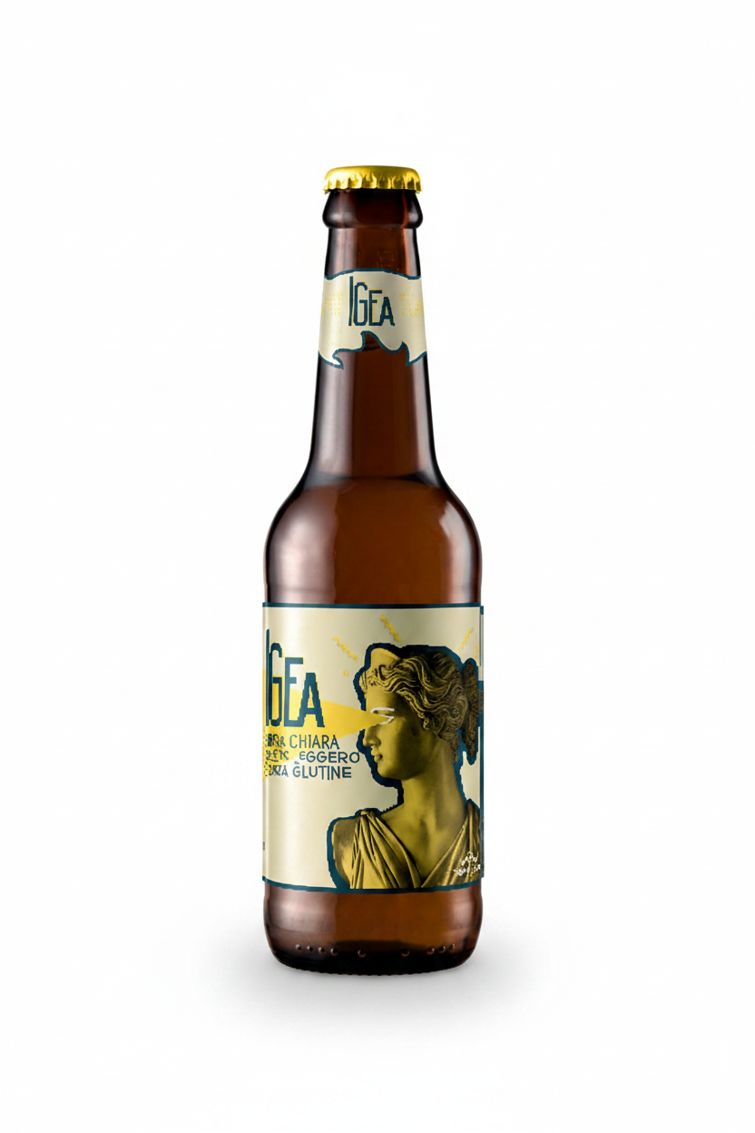 IGEA Bière Artisanale Sans Gluten 5.3° – 33cl