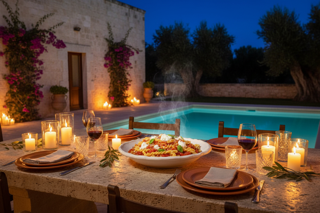 Sagne Incannulate il Salento - cena romantica in masseria