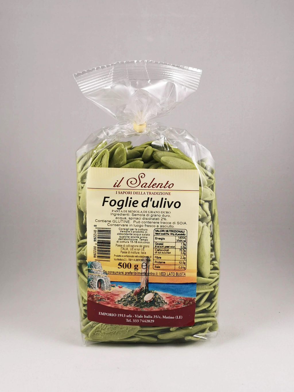 Pasta Salento gr. 500 foglie d'Ulivo