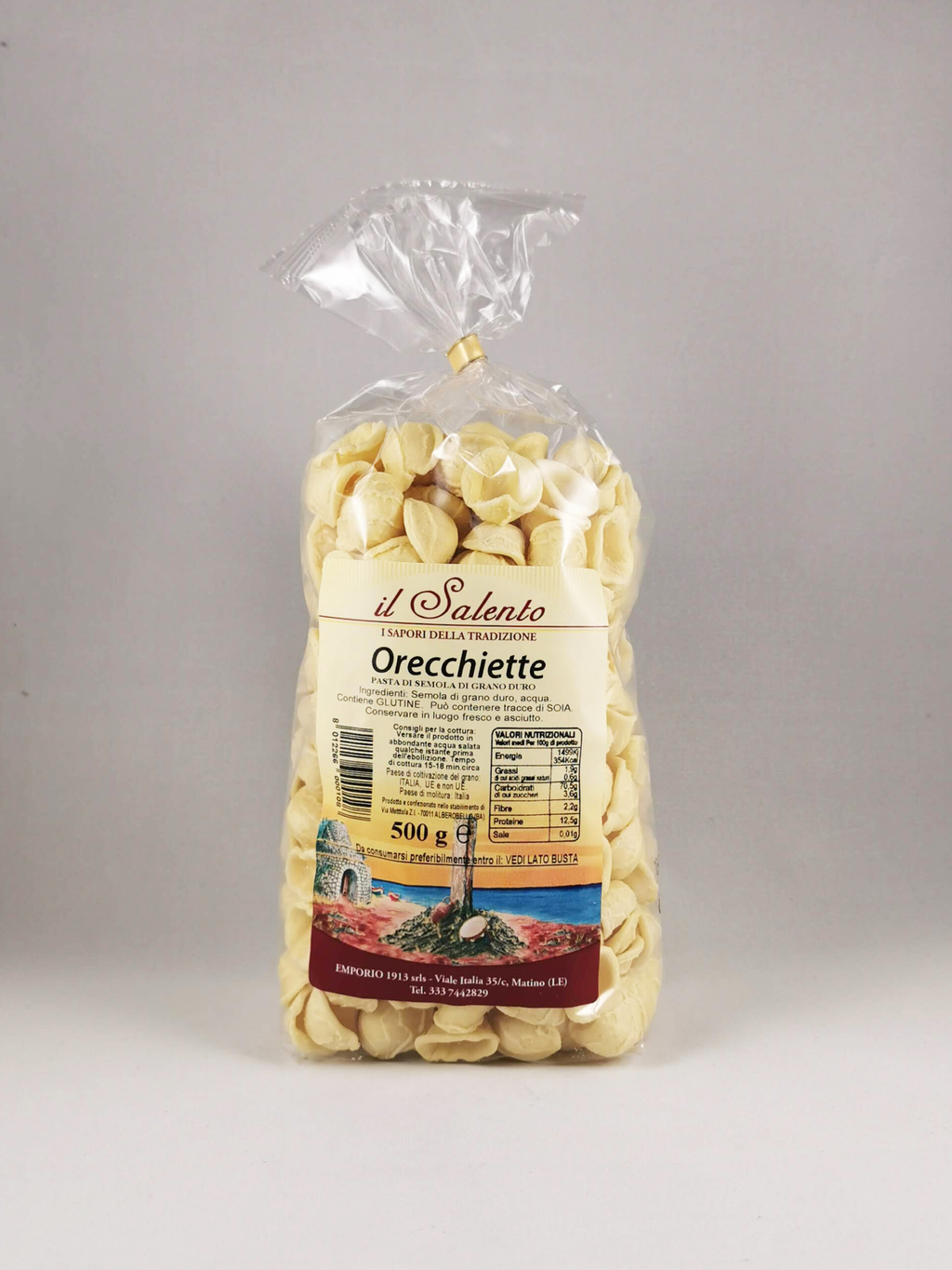 Pâtes Salento 500 g orecchiette