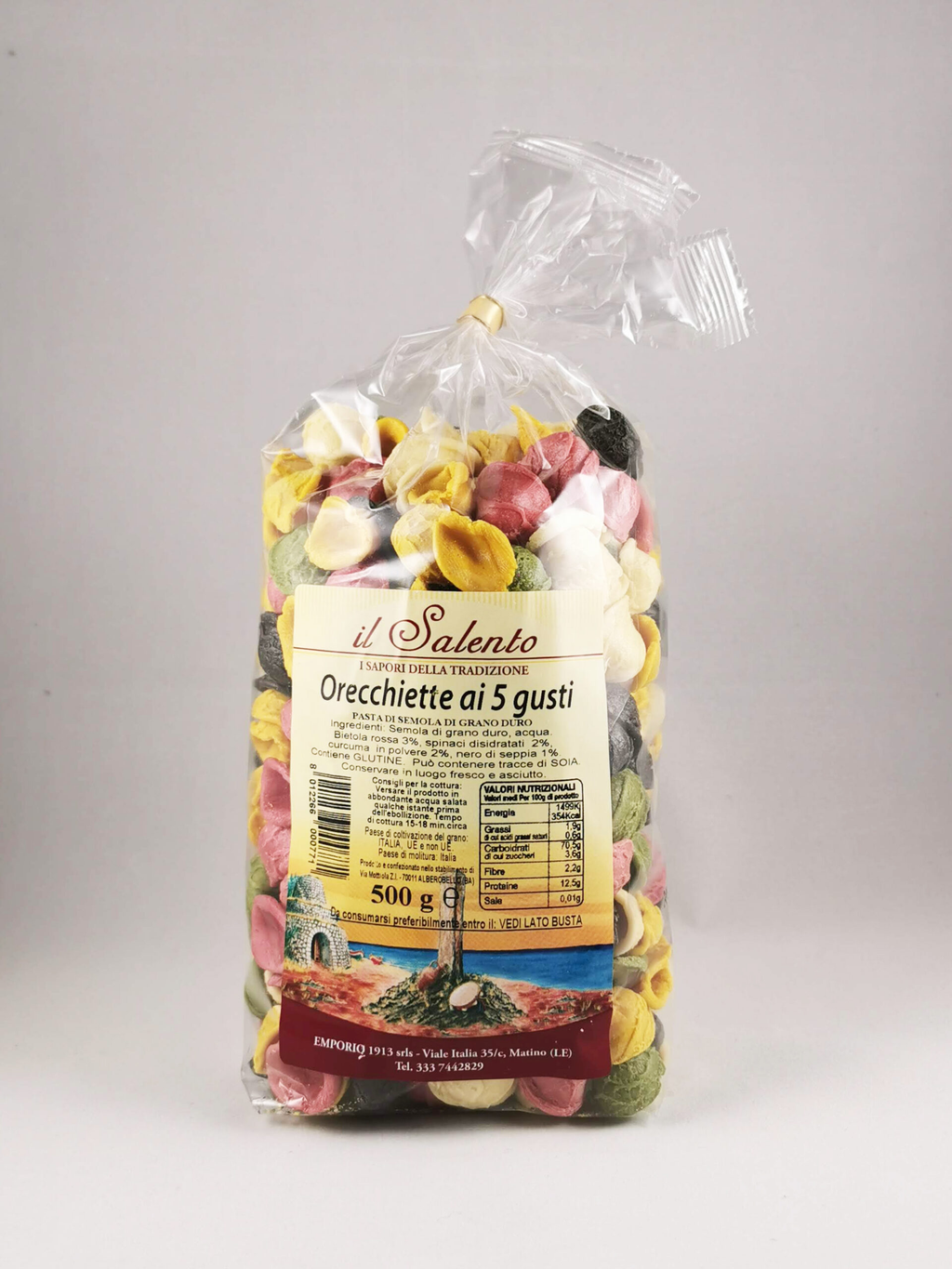 Pasta Spezialität Salento Orecchiette 500 g 5 Geschmacksrichtungen