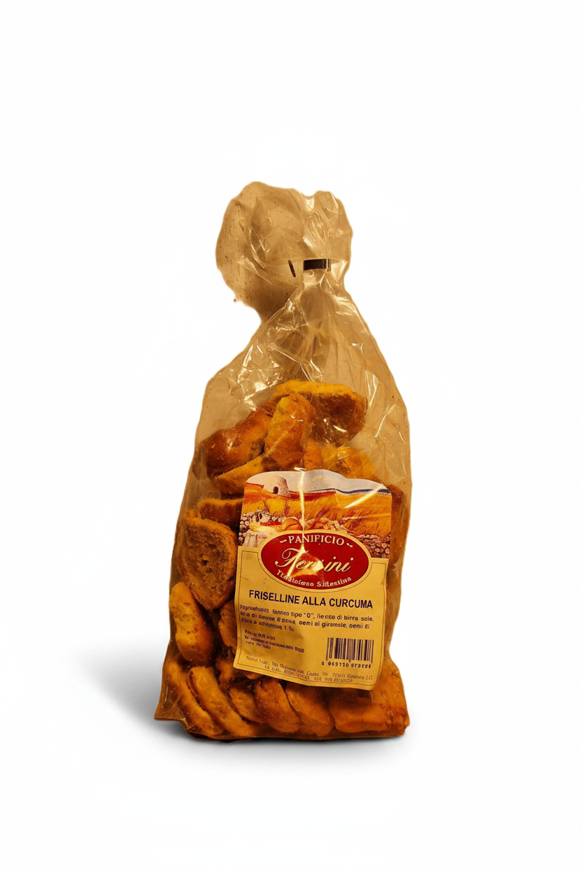 Friselline alla Curcuma – Panificio Fersini 300g