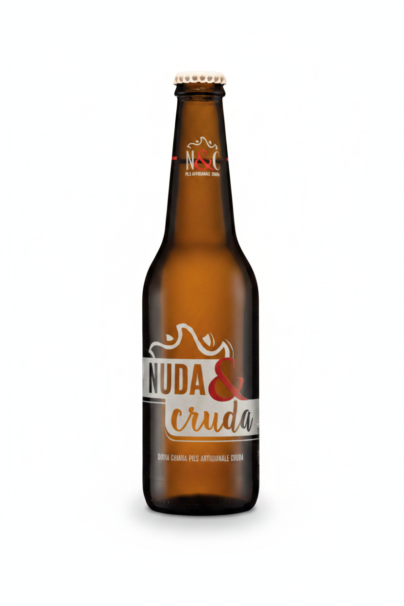 Nuda & Cruda Bière Artisanale Pils 4.5° – 33cl