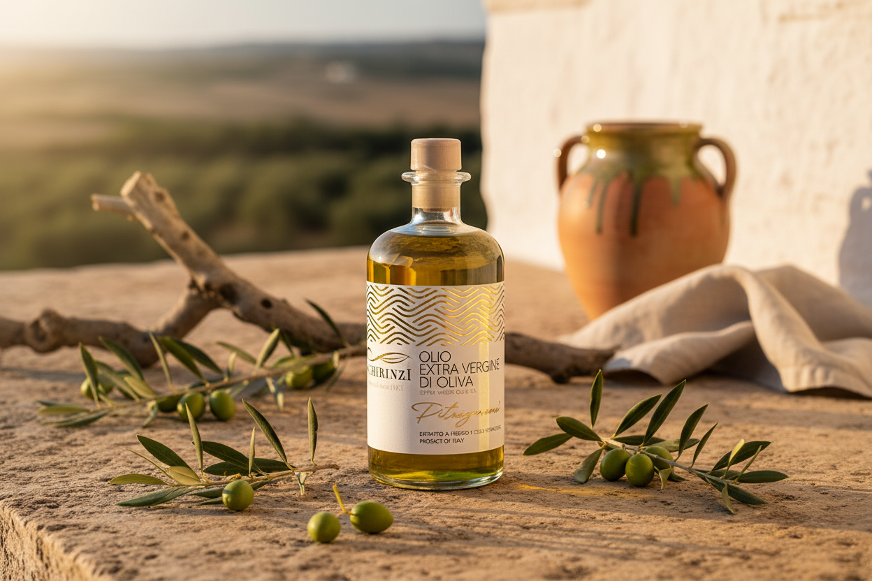 Pitrignani® – Olio Extravergine Fruttato, Estratto a Freddo