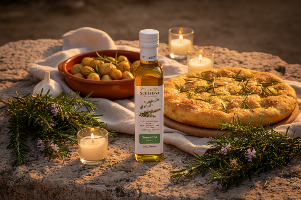 Rugiada di Mare – Olio Extravergine al Rosmarino 0,25 L