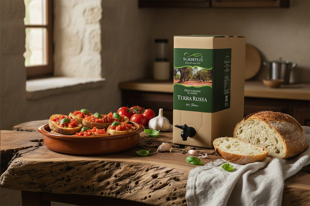 Olio Vergine Terra Russa – Mild, für den täglichen Gebrauch