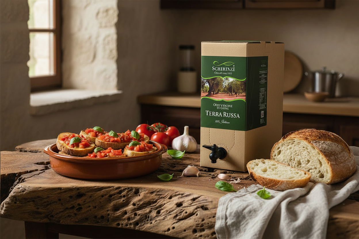 Huile Vierge Terra Russa – Douce, pour Usage Quotidien